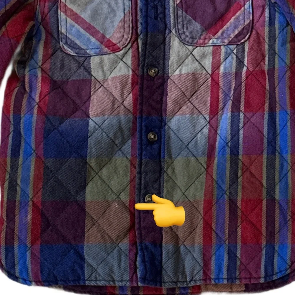 Share Cat & Jack Unisex Plaid Shirt Jacket Shacket Long Sleeve Size XS 4/5